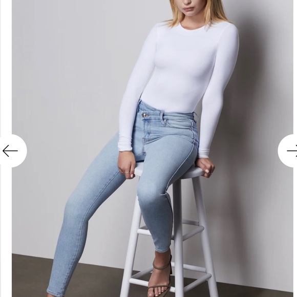 EUC Good American- good curve cross over skinny size 6/28R - Picture 3 of 8